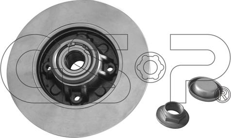 GSP 9230146K - Тормозной диск parts5.com