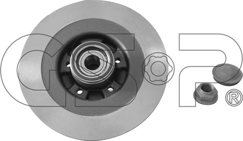 GSP 9230142K - Тормозной диск parts5.com