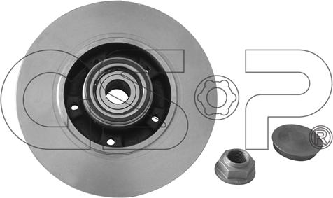 GSP 9230137K - Тормозной диск parts5.com