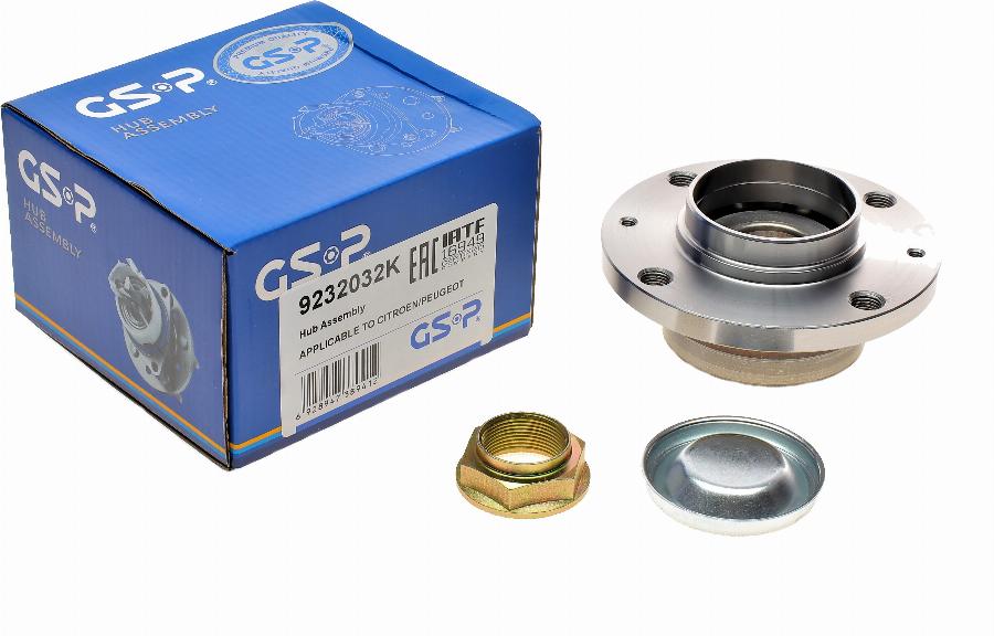 GSP 9232032K - Комплект подшипника ступицы колеса parts5.com