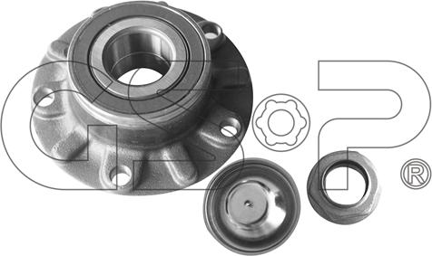 GSP 9237003K - Комплект подшипника ступицы колеса parts5.com