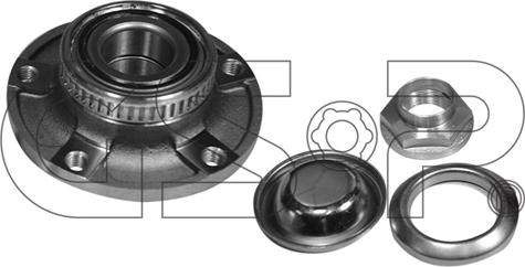 GSP 9237002K - Комплект подшипника ступицы колеса parts5.com