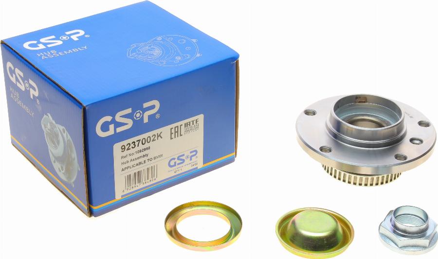 GSP 9237002K - Комплект подшипника ступицы колеса parts5.com