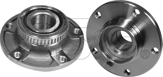 GSP 9237002 - Ступица колеса, поворотный кулак parts5.com