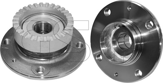 GSP 9225012 - Комплект подшипника ступицы колеса parts5.com