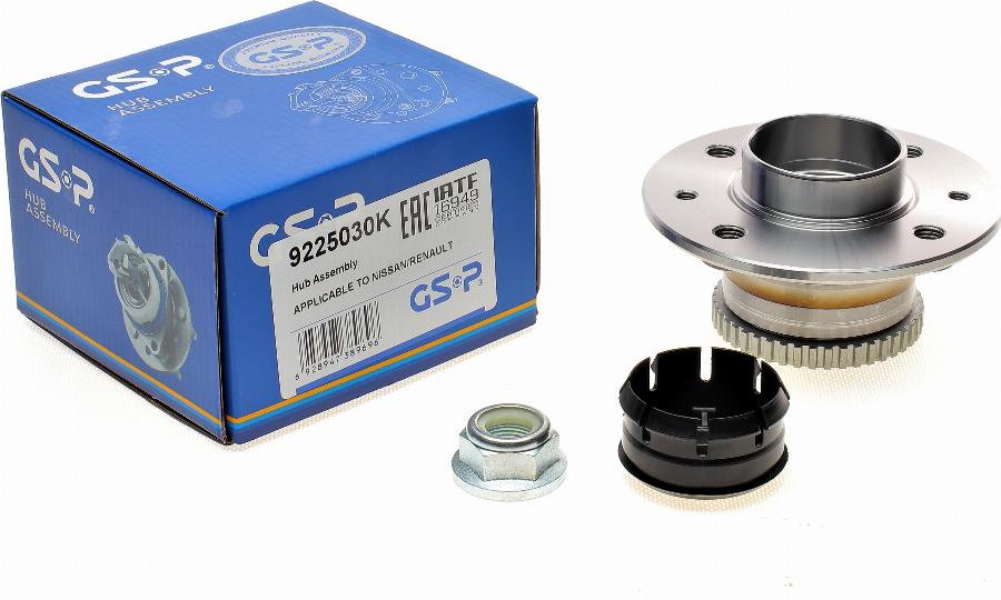 GSP 9225030K - Комплект подшипника ступицы колеса parts5.com