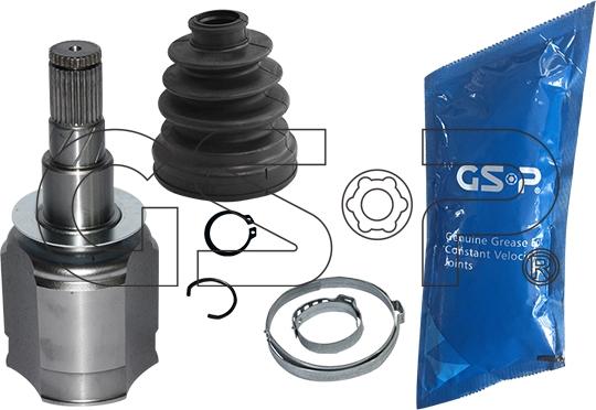 GSP 641075 - Шарнирный комплект, ШРУС, приводной вал parts5.com