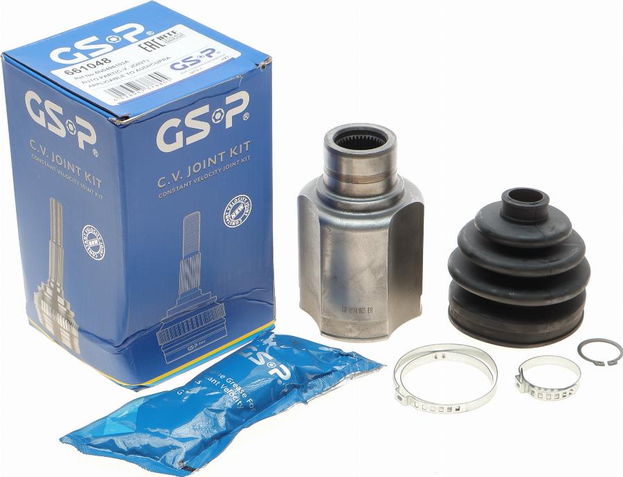 GSP 661048 - Шарнирный комплект, ШРУС, приводной вал parts5.com