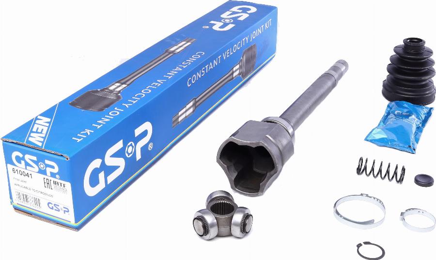 GSP 610041 - Шарнирный комплект, ШРУС, приводной вал parts5.com