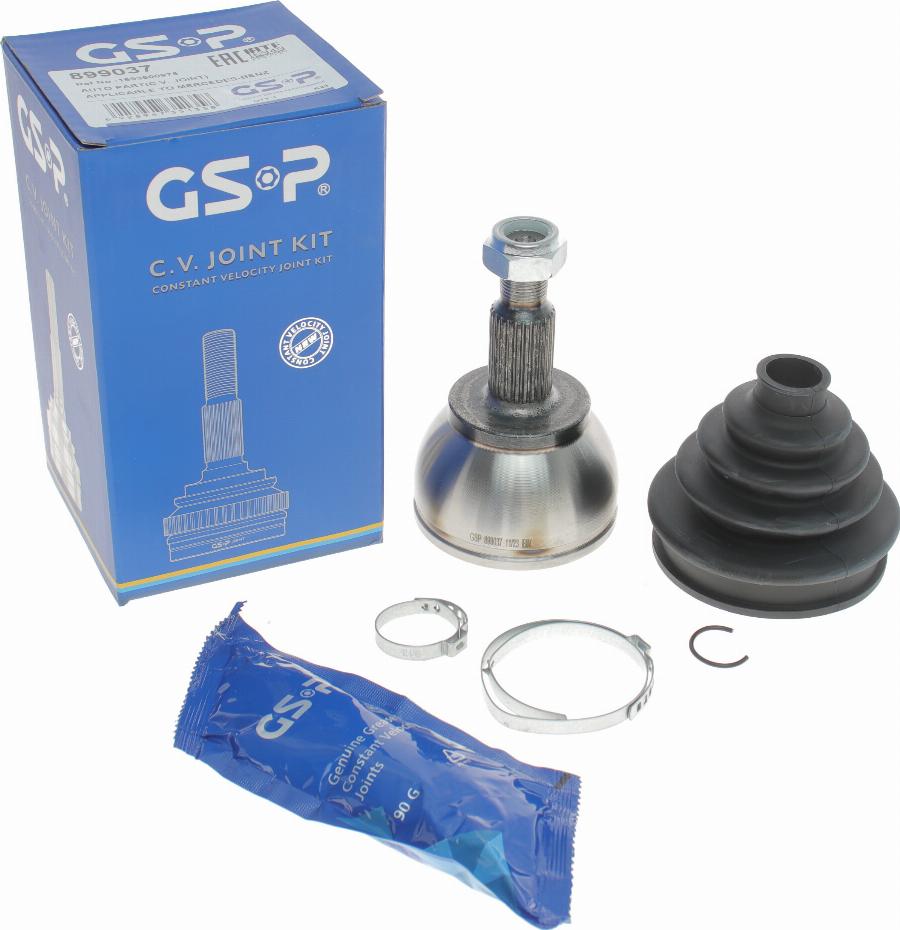 GSP 899037 - Шарнирный комплект, ШРУС, приводной вал parts5.com