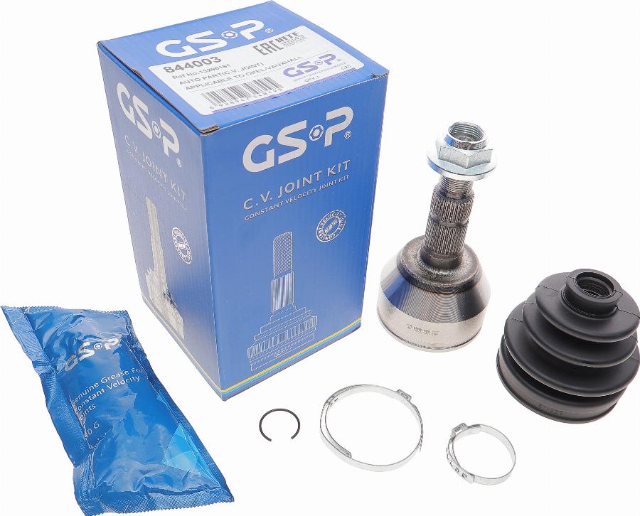 GSP 844003 - Шарнирный комплект, ШРУС, приводной вал parts5.com