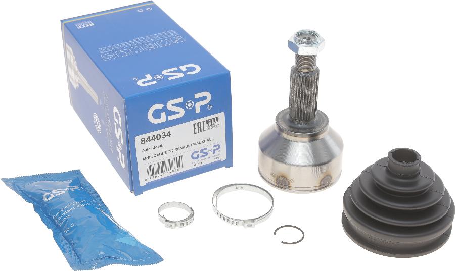 GSP 844034 - Шарнирный комплект, ШРУС, приводной вал parts5.com