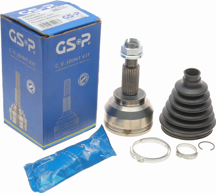 GSP 850079 - Шарнирный комплект, ШРУС, приводной вал parts5.com