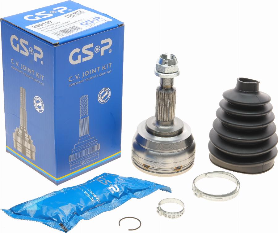 GSP 850157 - Шарнирный комплект, ШРУС, приводной вал parts5.com