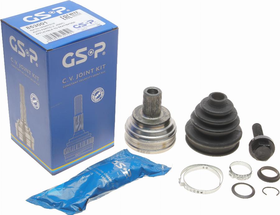 GSP 853001 - Шарнирный комплект, ШРУС, приводной вал parts5.com