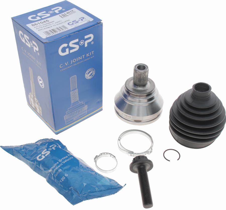 GSP 861045 - Шарнирный комплект, ШРУС, приводной вал parts5.com