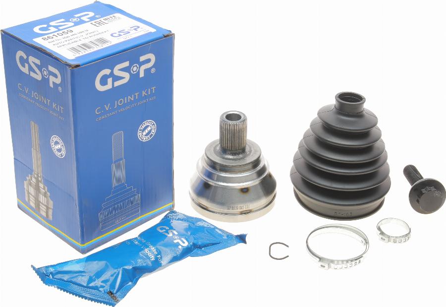 GSP 861059 - Шарнирный комплект, ШРУС, приводной вал parts5.com