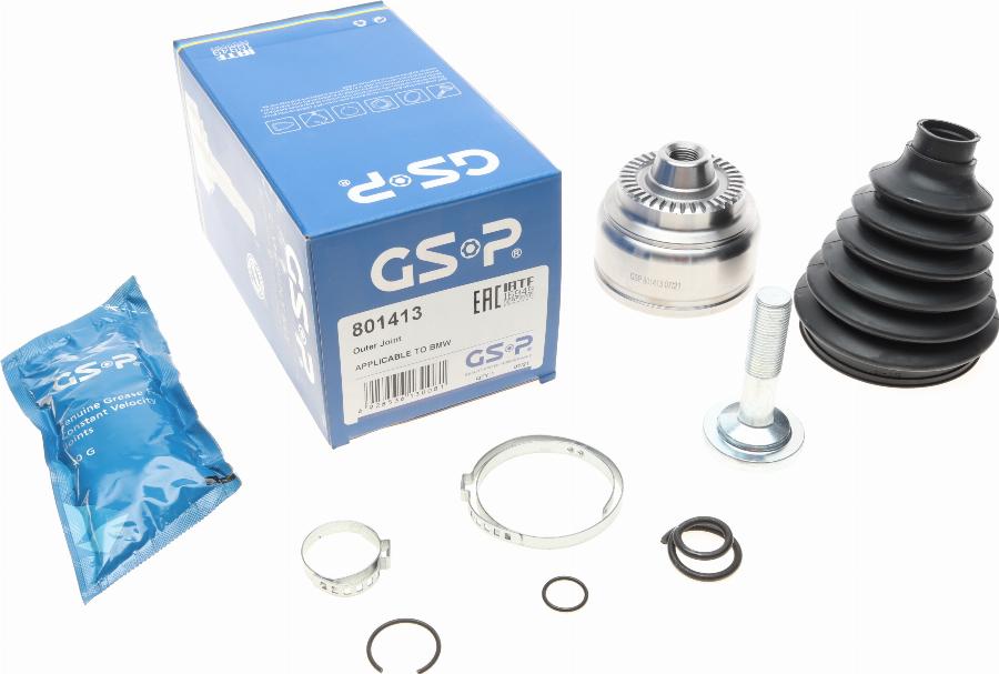 GSP 801413 - Шарнирный комплект, ШРУС, приводной вал parts5.com