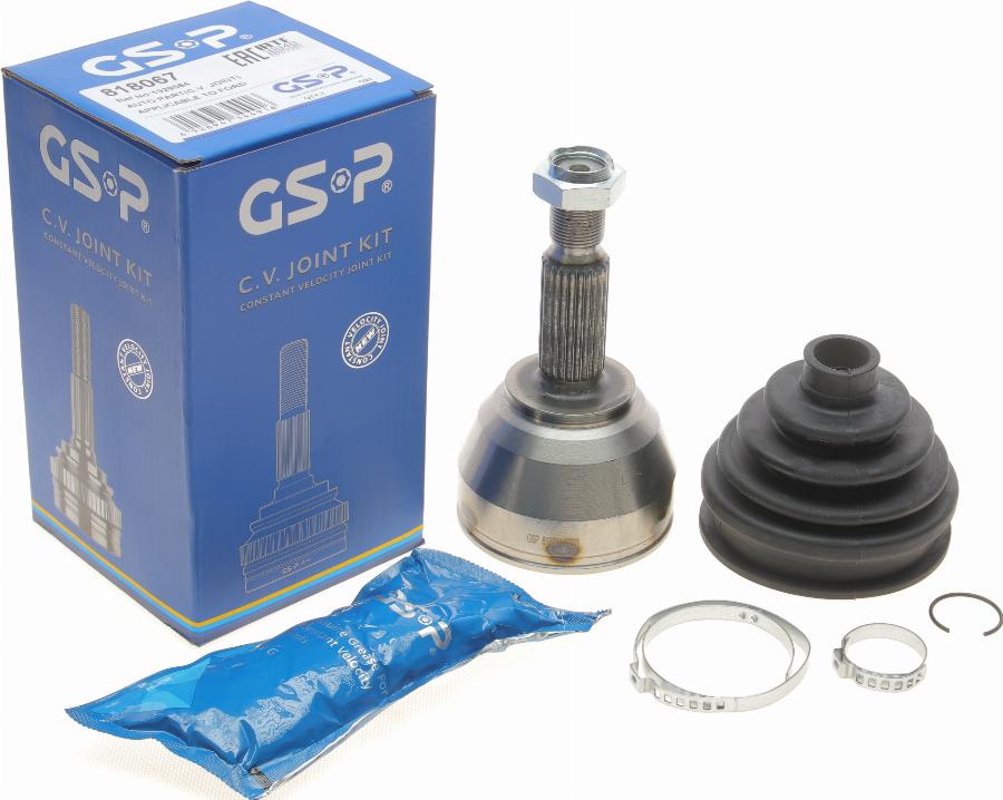 GSP 818067 - Шарнирный комплект, ШРУС, приводной вал parts5.com