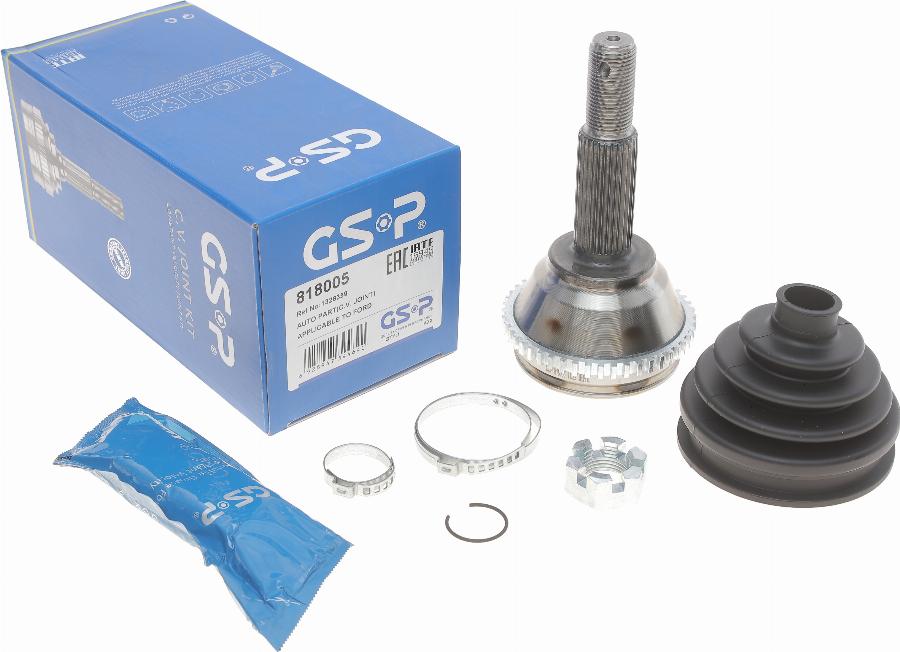 GSP 818005 - Шарнирный комплект, ШРУС, приводной вал parts5.com