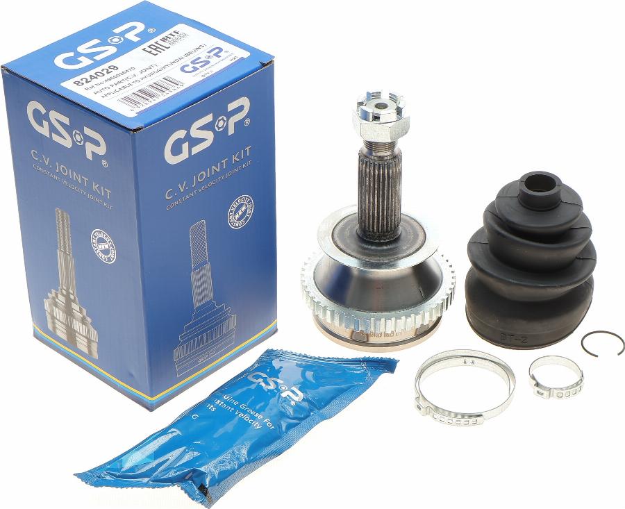 GSP 824029 - Шарнирный комплект, ШРУС, приводной вал parts5.com