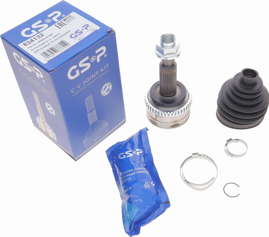 GSP 824132 - Шарнирный комплект, ШРУС, приводной вал parts5.com