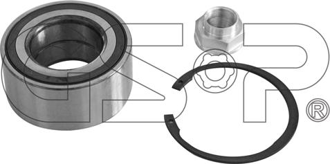 GSP GK6578 - Ступица колеса, поворотный кулак parts5.com