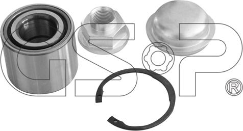 GSP GK6640 - Wheel hub, bearing Kit parts5.com