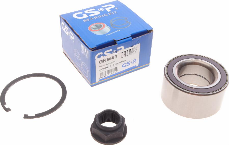 GSP GK6653 - Wheel hub, bearing Kit parts5.com