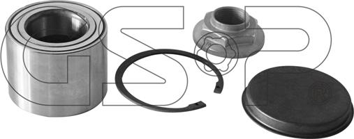 GSP GK6722 - Wheel hub, bearing Kit parts5.com