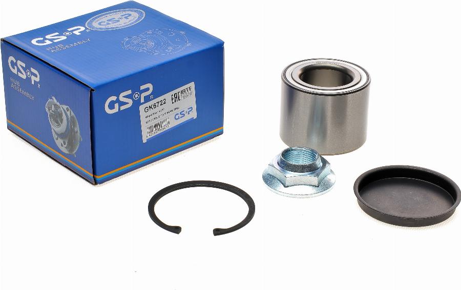 GSP GK6722 - Wheel hub, bearing Kit parts5.com