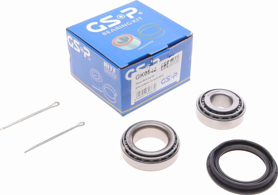 GSP GK0542 - Wheel hub, bearing Kit parts5.com