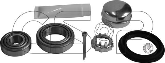 GSP GK0529 - Комплект подшипника ступицы колеса parts5.com