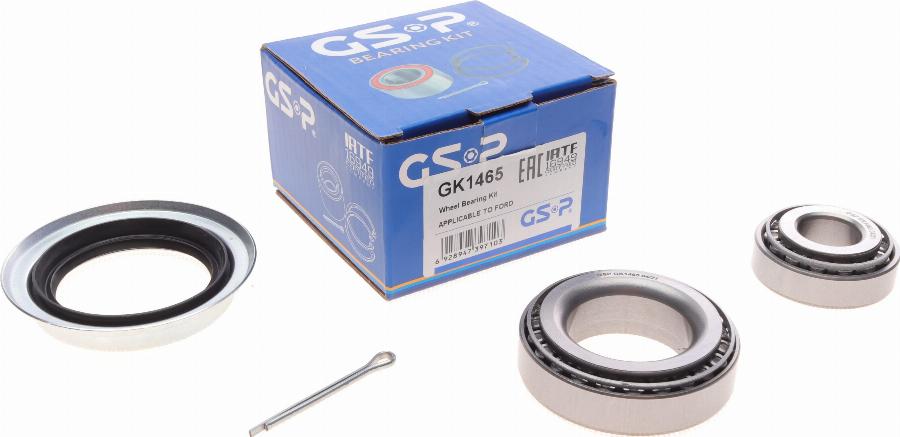 GSP GK1465 - Комплект подшипника ступицы колеса parts5.com