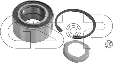 GSP GK1320 - Комплект подшипника ступицы колеса parts5.com