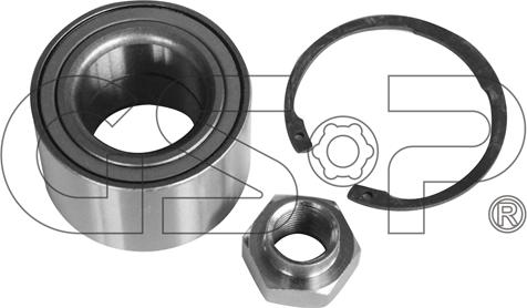 GSP GK3965 - Комплект подшипника ступицы колеса parts5.com