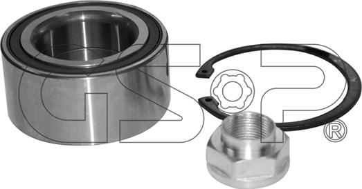 GSP GK3961 - Комплект подшипника ступицы колеса parts5.com