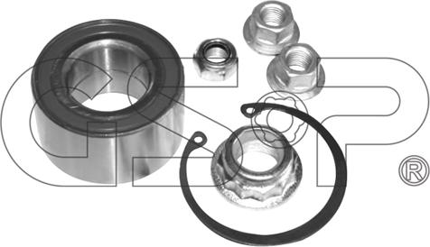 GSP GK3455A - Комплект подшипника ступицы колеса parts5.com