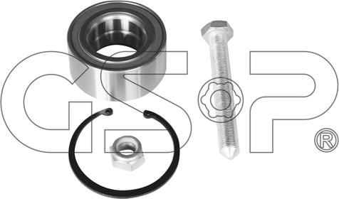 GSP GK3450 - Комплект подшипника ступицы колеса parts5.com