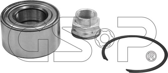 GSP GK3528 - Wheel hub, bearing Kit parts5.com