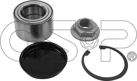 GSP GK3614 - Комплект подшипника ступицы колеса parts5.com