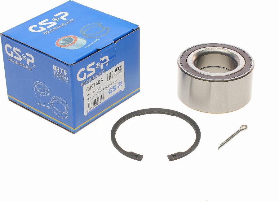 GSP GK7408 - Wheel Hub parts5.com