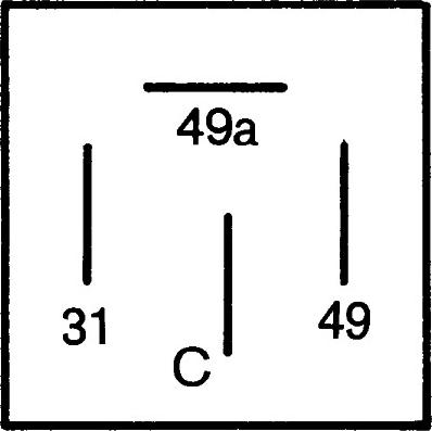 HELLA 4DB 001 887-041 - Прерыватель указателей поворота parts5.com