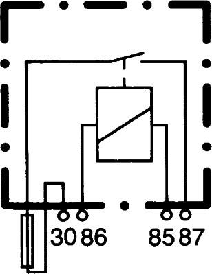 HELLA 4RA 003 530-001 - Реле, рабочий ток parts5.com