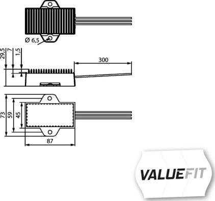 HELLA 5DS 357 030-001 - Устройство управления, освещение parts5.com