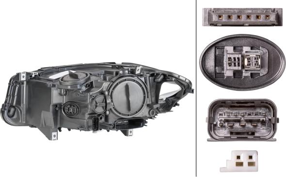 HELLA 1ZS 010 131-641 - Основная фара parts5.com