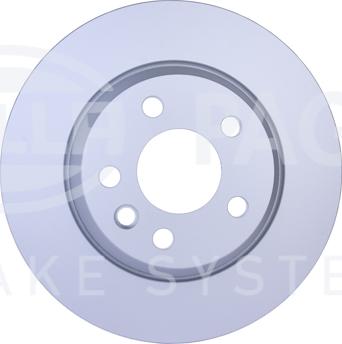 HELLA 8DD 355 106-661 - Тормозной диск parts5.com