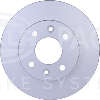 HELLA 8DD 355 101-261 - Тормозной диск parts5.com