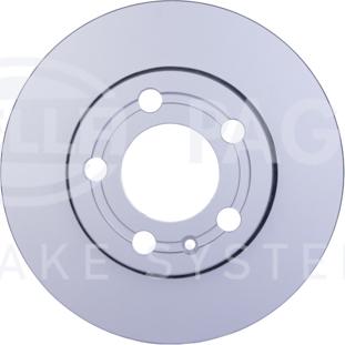 HELLA 8DD 355 107-651 - Тормозной диск parts5.com