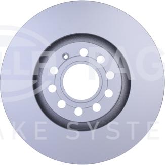 HELLA 8DD 355 107-631 - Тормозной диск parts5.com